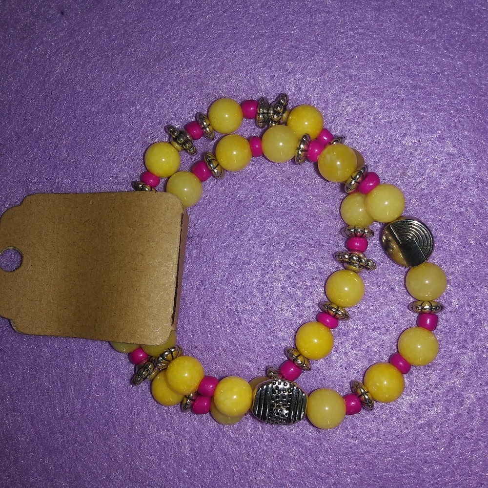 Canary Stretch Bracelet